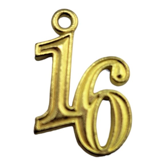 Graduation Tassel Pendant Golden Charm 2010 Jostens Grad, Celebration, Goal - Picture 15 of 16